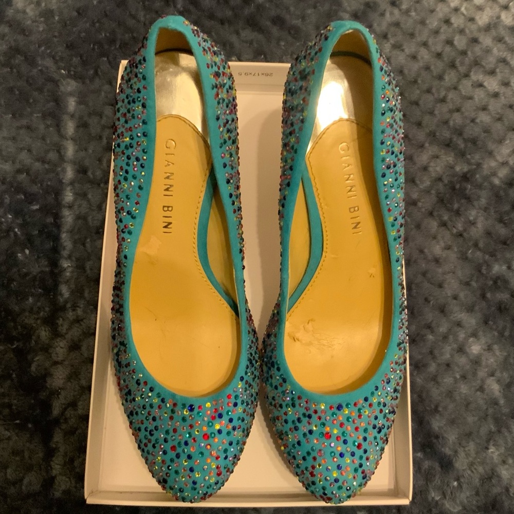 Beautiful Sequin High Heels